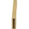 Ekena Millwork 3-inch W x 18-inch D x 24-inch H Stanfield Rough Cedar Woodgrain TimberThane Knee Brace, Primed BRCUR03X18X24STARCPR - alternate 5
